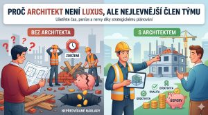 Proč architekt není luxus, ale nejlevnější člen týmu 4 Proc architekt neni luxus