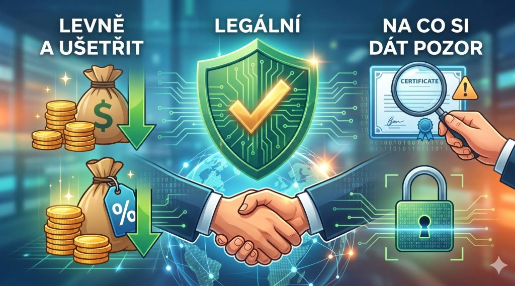 Softwarové licence levně a legálně: na co si dát pozor a kde ušetřit 25 Softwarove licence levne a legalne