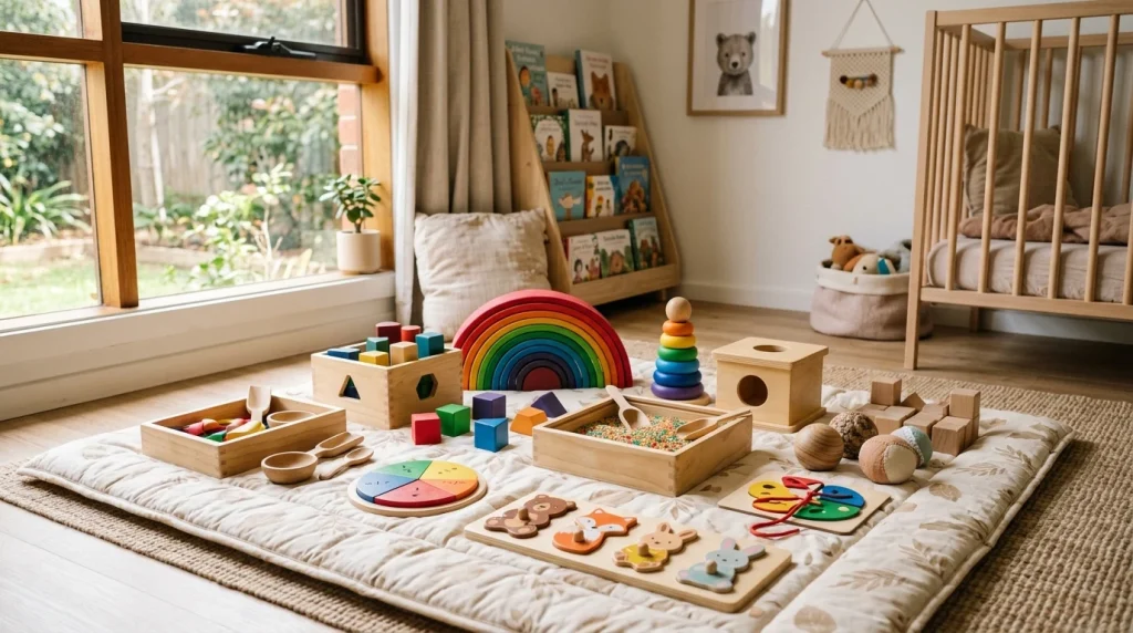Nejlepší hračky pro děti podle věku: Velký průvodce Montessori a smysluplným hraním 25 Smysluplné a Montessori hračky z přírodního dřeva pro děti